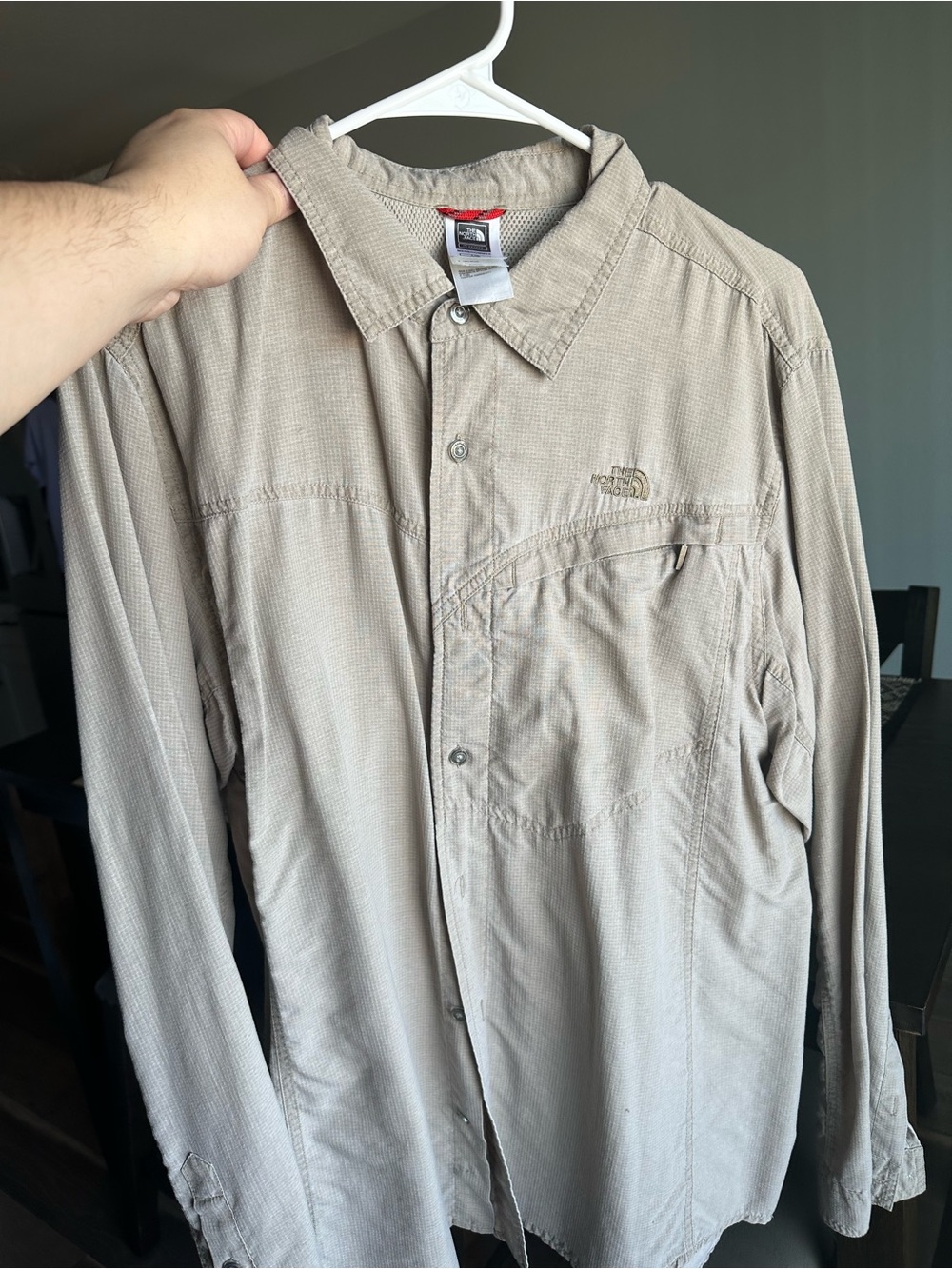 The North Face Men's Light Brown Shirt Jacket